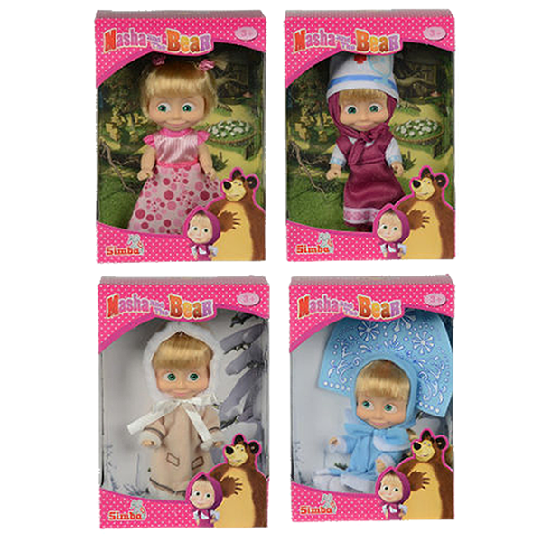 Masha And The Bear Doll Assorted