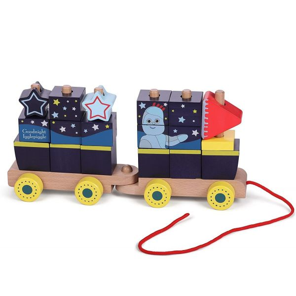 In The Night Garden Wooden Stacking Train