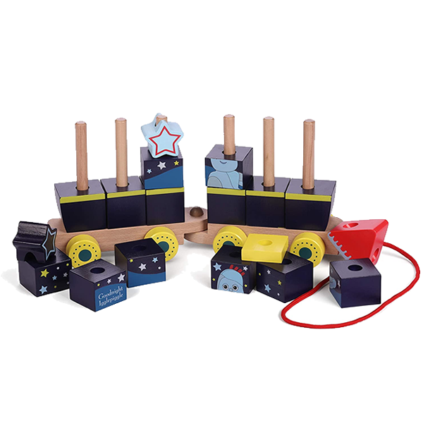 In The Night Garden Wooden Stacking Train