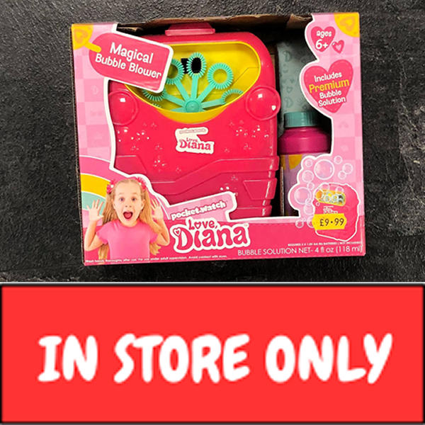 Love Diana Magical Bubble Blower