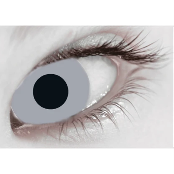 Zombie Grey Contact Lenses (Daily)