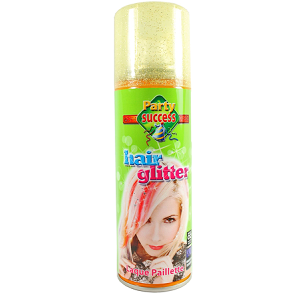 Glitter Hairspray Gold