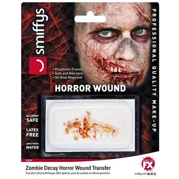 Horror Wound Prosthetic Zombie Decay