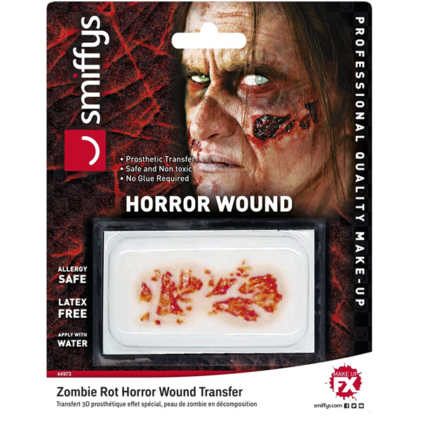 Zombie Rot Horror Wound Prosthetic