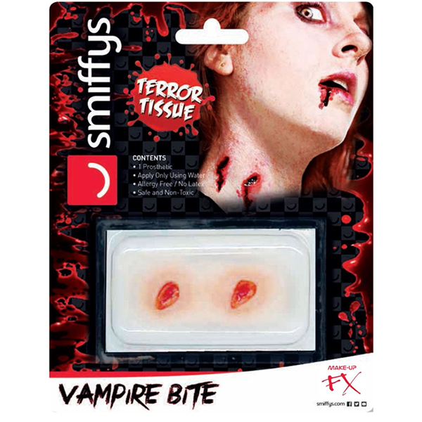 Vampire Bite Horror Wound Prosthetic