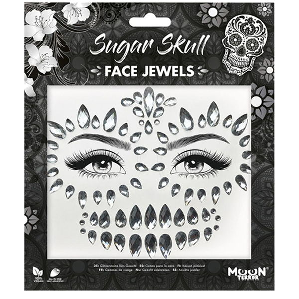 Sugar Skull Face Jewels