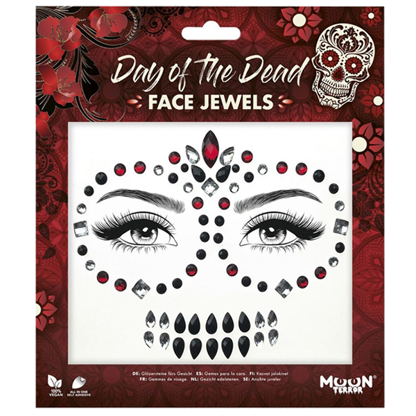 Day Of The Dead Face Jewels