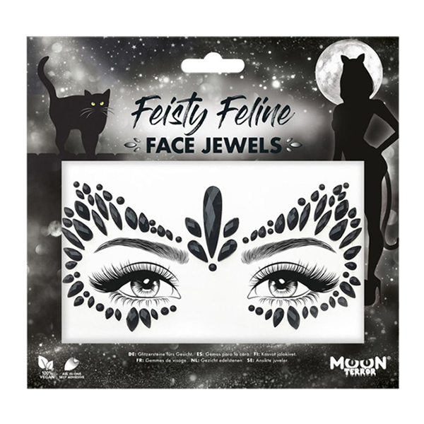 Feisty Feline Face Jewels