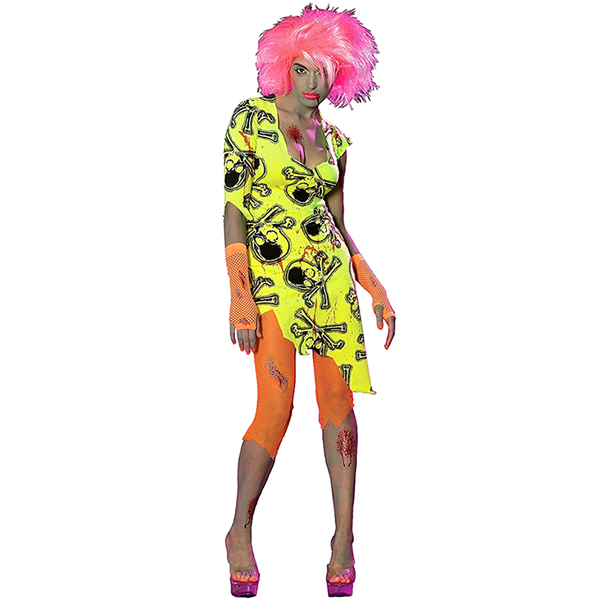 UV Toxic Zombabe Adult Costume