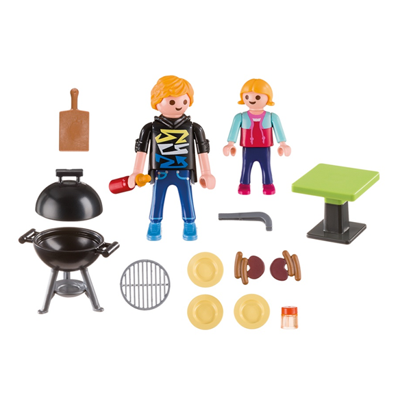 Playmobil Backyard BBQ Carry Case
