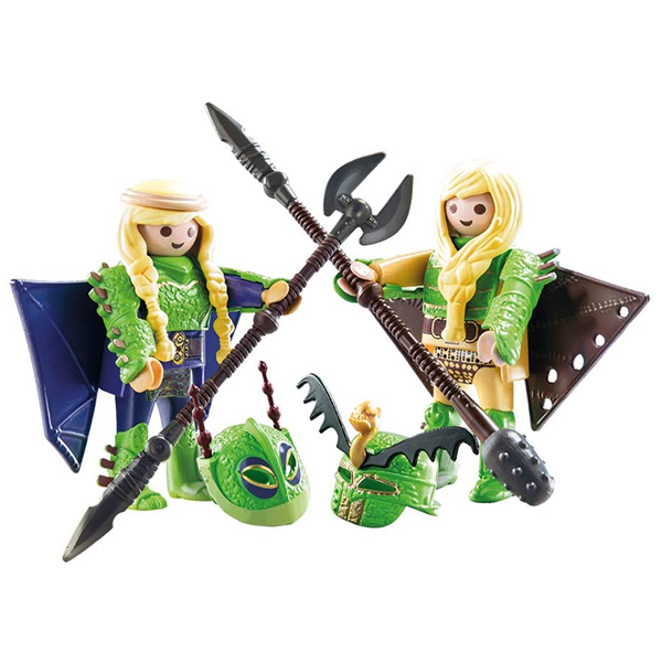 Playmobil Dragons Ruffnut Tuffnut Flight Suit