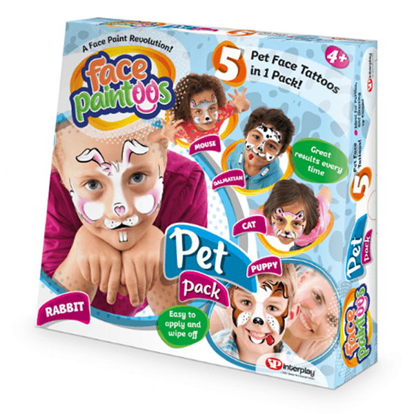 Face Paintoos Pet Pack