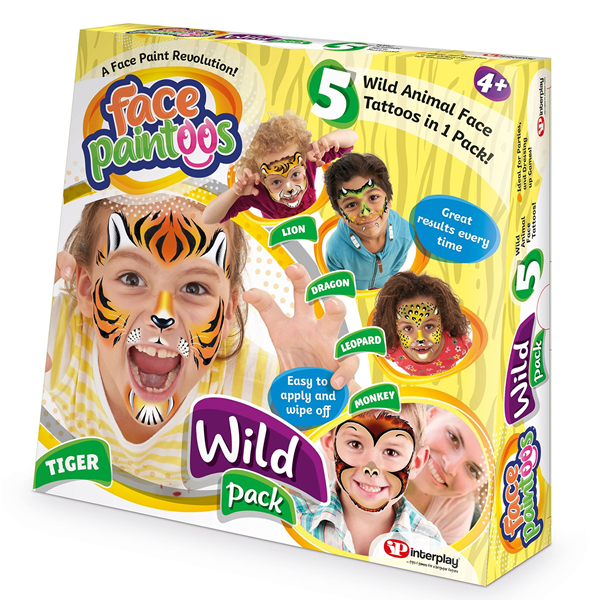 Face Paintoos Wild Pack