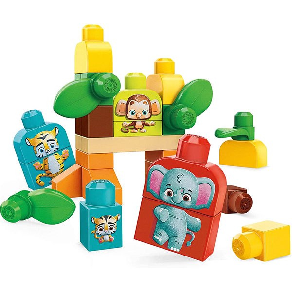 Mega Bloks 1st Builders Safari Friends