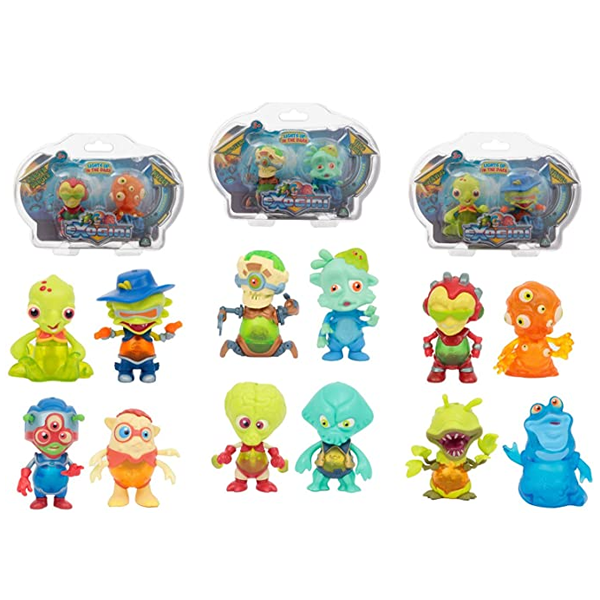 Exogini 2 Pack Figures Assorted