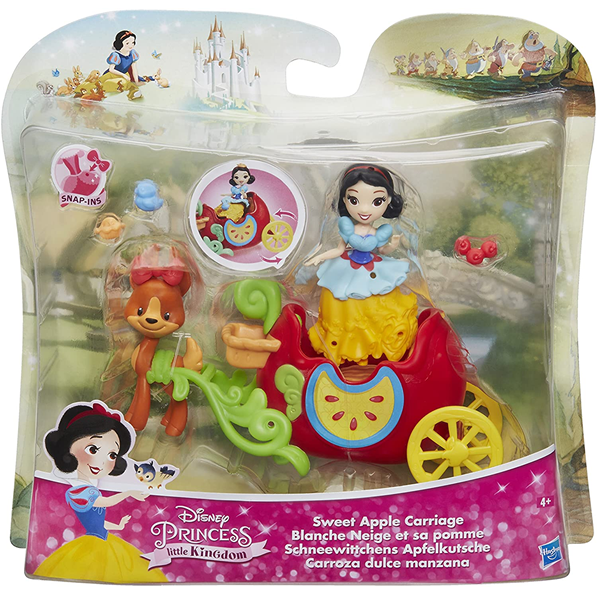 Disney Princess Small Doll and Vehicle  Sweet Apple Carriage