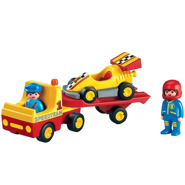 Playmobil 123 Tow Truck & Race Car