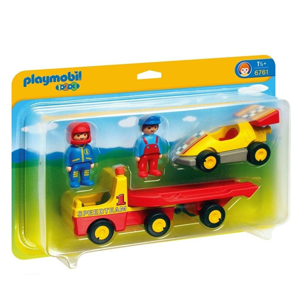 Playmobil 123 Tow Truck & Race Car