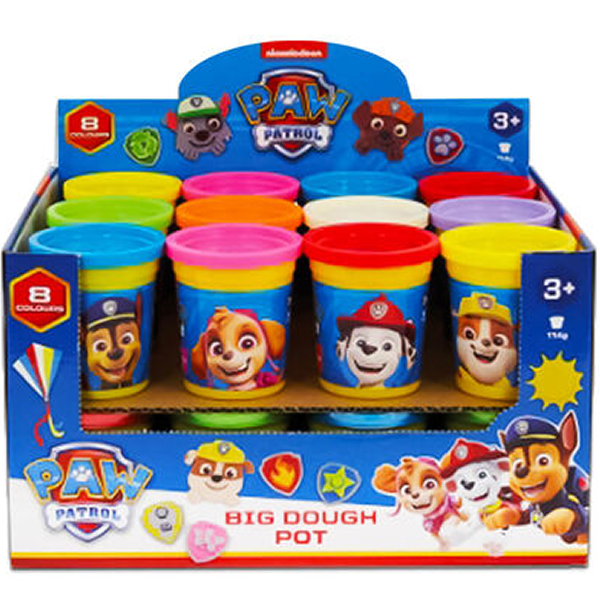 Paw Patrol Big Dough Pots Assorted
