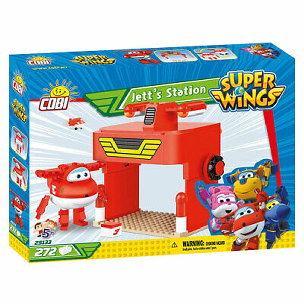 Cobi Super Wings Jett's Station 272Pcs