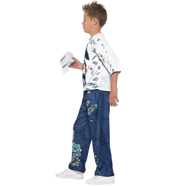David Walliams Billionaire Boy Child Costume