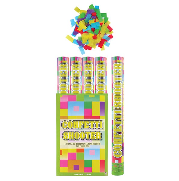 Multicoloured Confetti Shooter 50cm