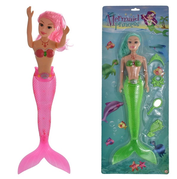 50cm Mermaid Princess Doll Assorted