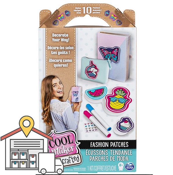Cool Maker Fashion Patches WAREHOUSE