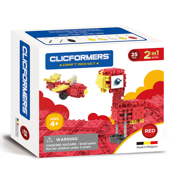 Clicformers Craft Set Red