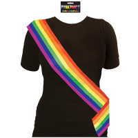 Deluxe Rainbow Pride Sash