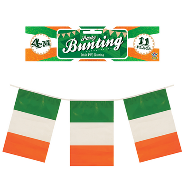 Ireland Flag Bunting 4m