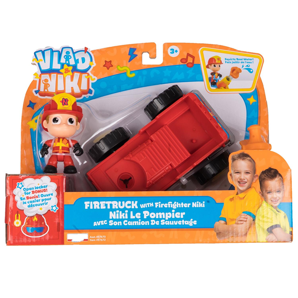 Vlad & Niki Firetruck / Dunebuggy With Figure Assorted