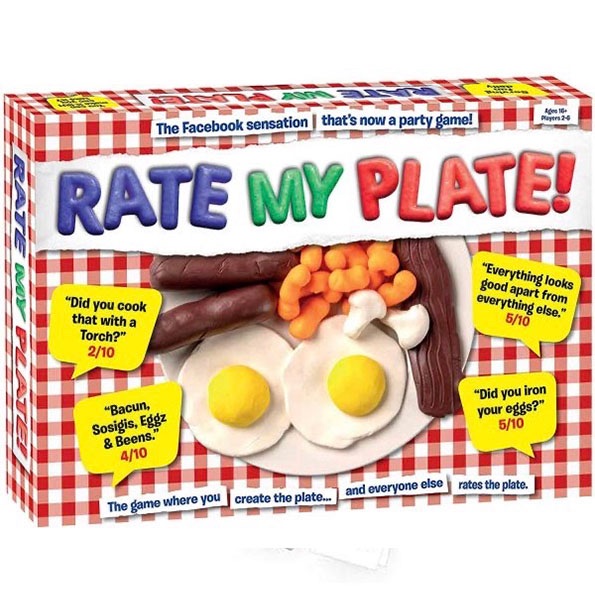 Rate My Plate Party Game