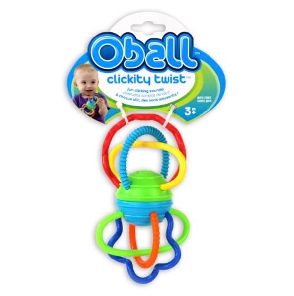 Oball Clickity Twist Teether