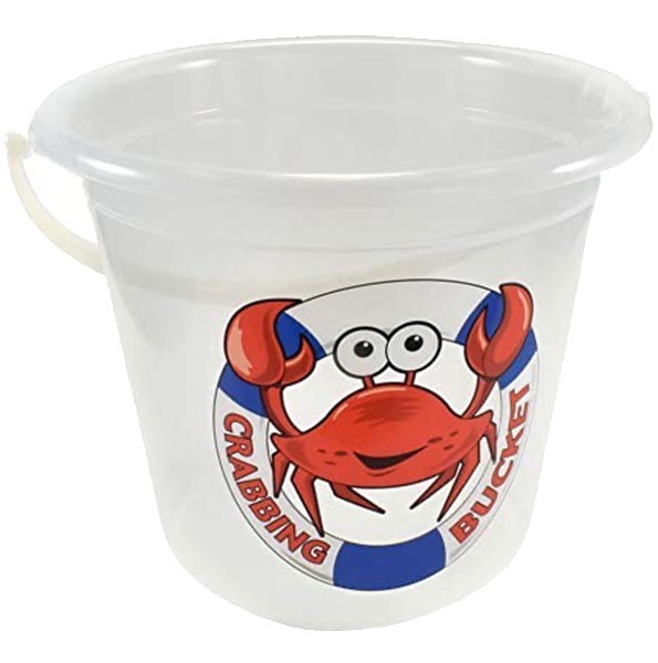 Large Crabbing Bucket With Print