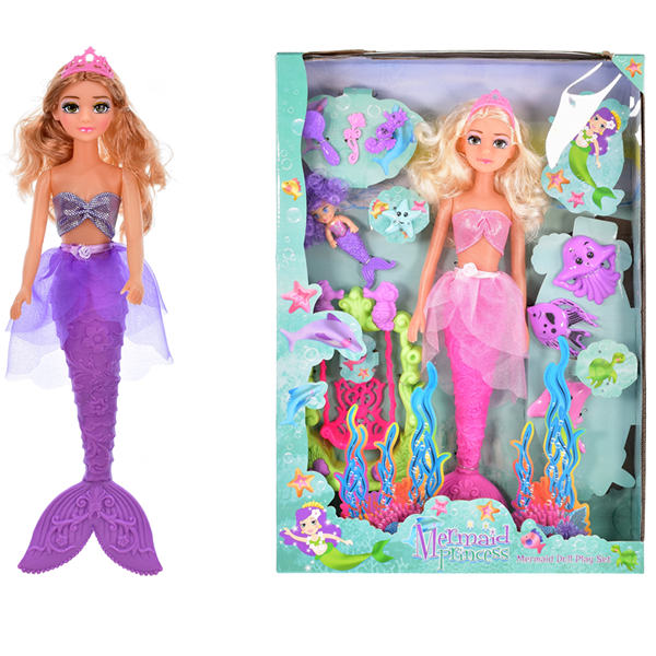 Mermaid Princess Doll Play Set