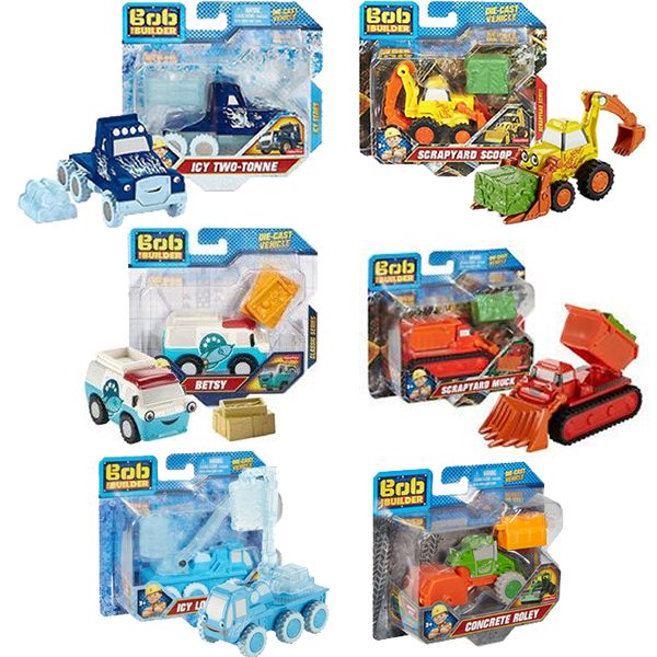 Bob The Builder Character Vehicles Assorted