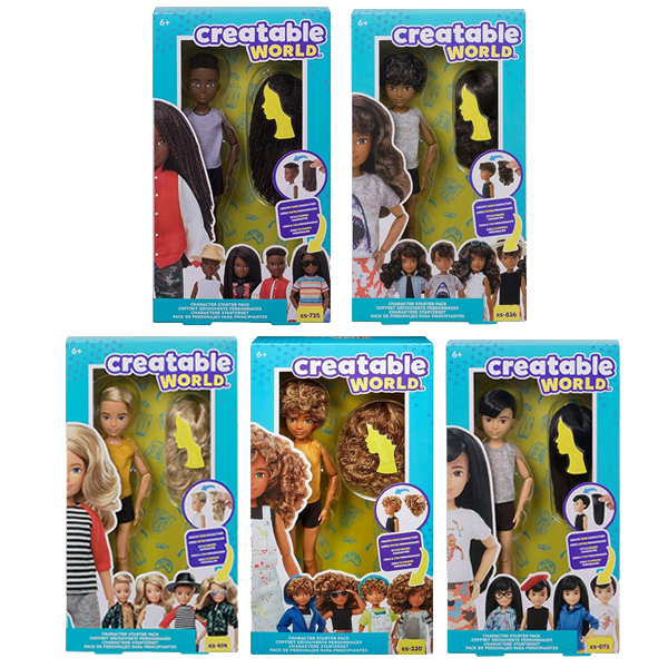 Creatable World Character Starter Pack Assorted