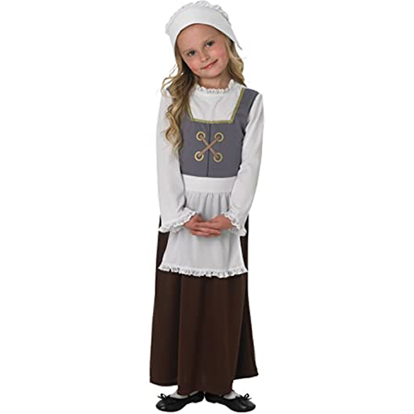 Tudor Girl Child Costume
