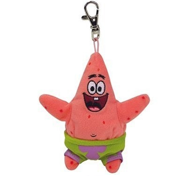 Ty Spongebob Patrick Clip-On