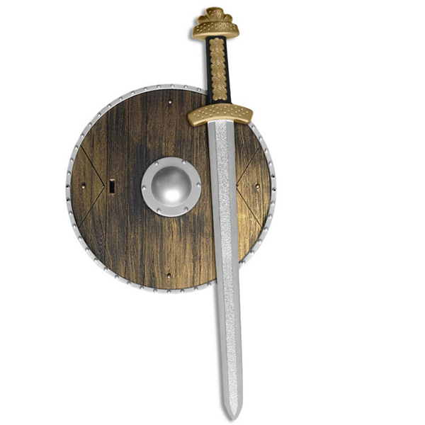 Medieval Sword & Shield Weapon Set