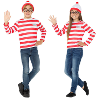 Where's Wally Instant Kit Child Costume