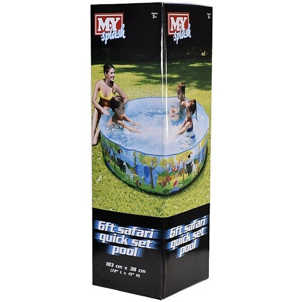 6ft Safari Quick Set Pool