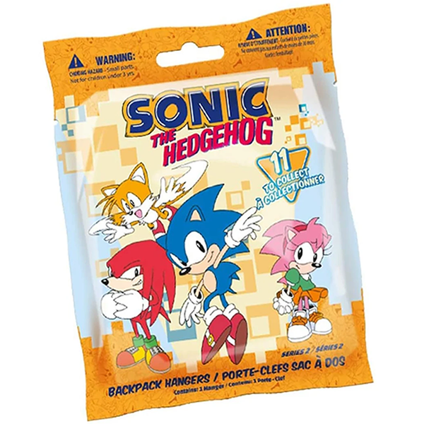 Sonic The Hedgehog Backpack Hangers