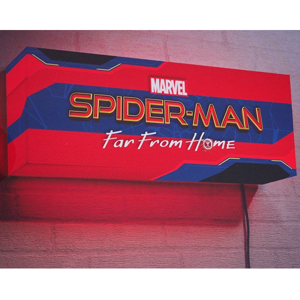 Spider-Man Far From Home Logo Lightbox