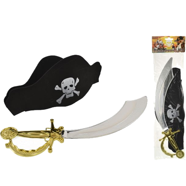 Pirate Sword and Hat