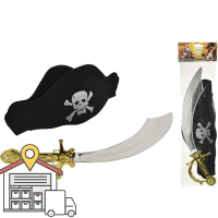 Pirate Sword And Hat WAREHOUSE
