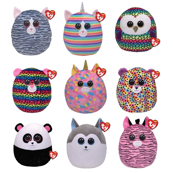 Ty Squish-a-Boo's 14" Assorted