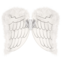 Childrens White Angel Wings