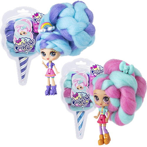 Candylocks Scented Cotton Candy Doll Assorted